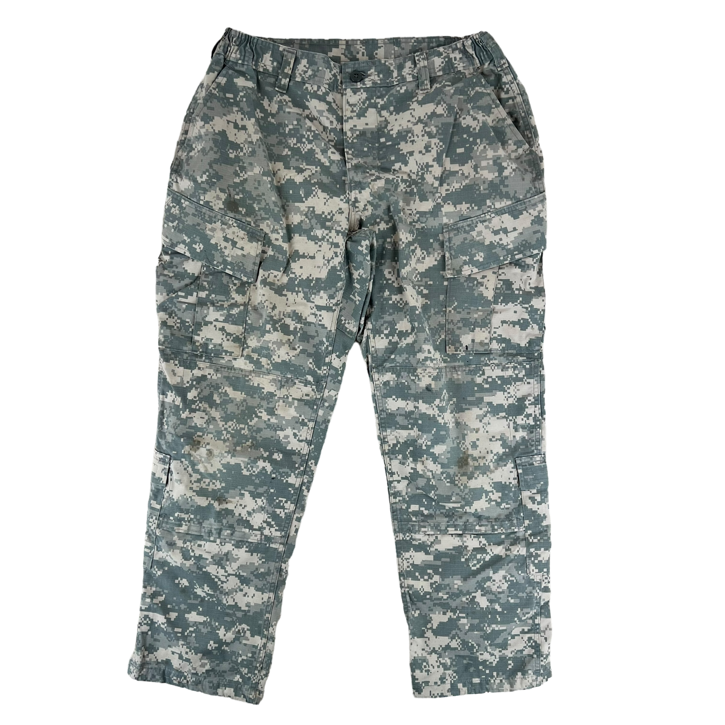 US Army UCP Pixel Camo ACU BDU Ripstop Combat Trousers - W39 L29