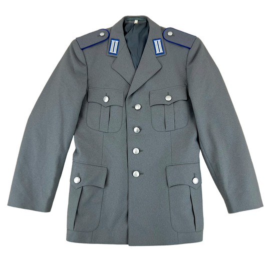 German Army Grey Dress Jacket Logistics Corps Uniform - Medium 166/92