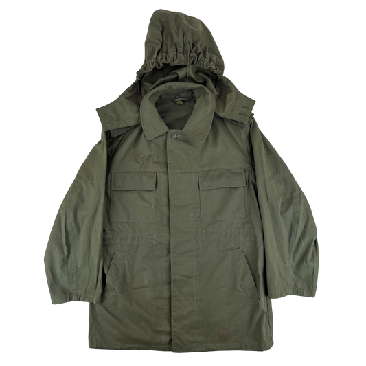 Czechoslovak Army M85 Field Parka Olive Green w/ Hood - Large