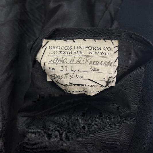 US Navy WW2 Chief Petty Officer's Blues Dress Service Uniform Jacket - Medium 37L