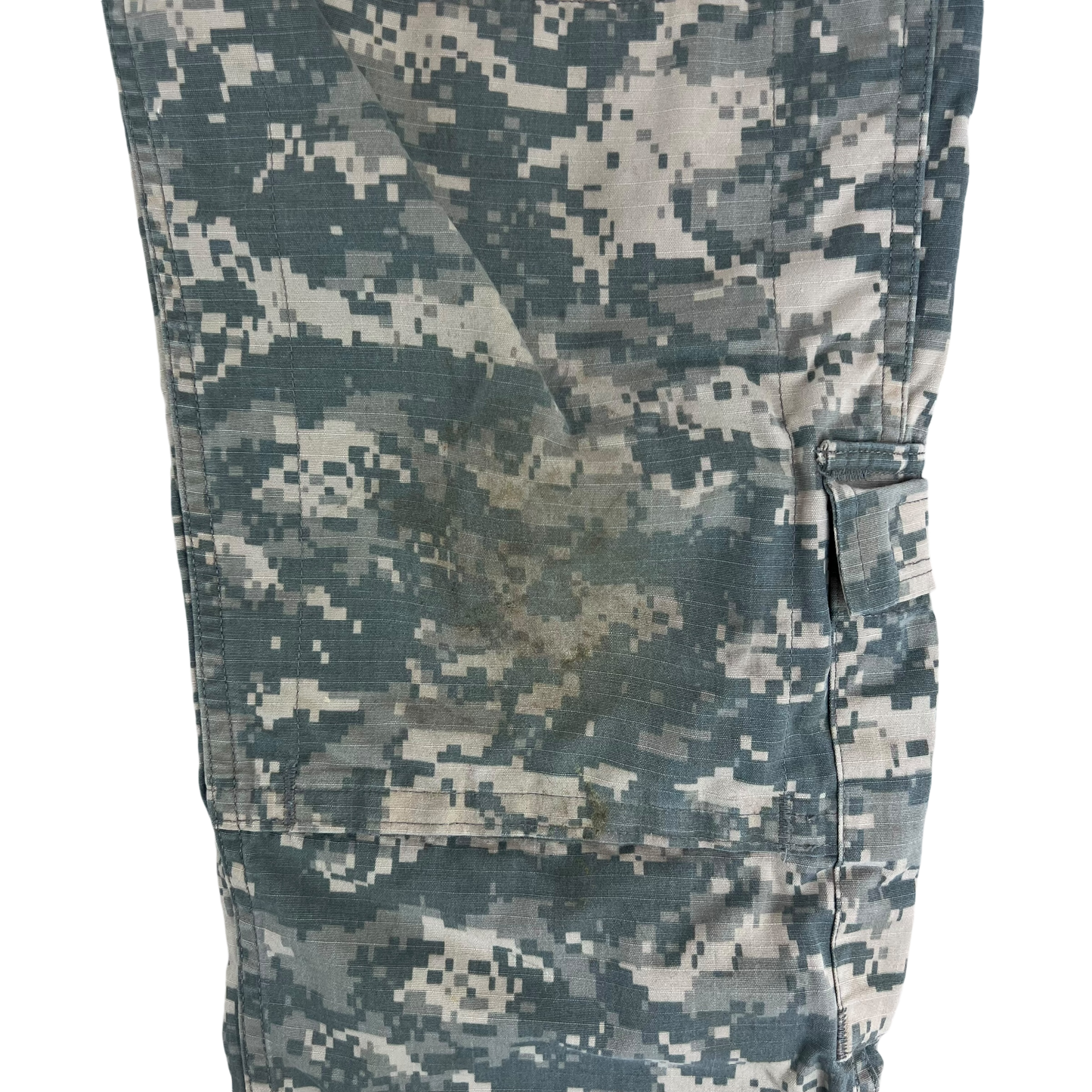 US Army UCP Pixel Camo ACU BDU Ripstop Combat Trousers - W31 L31.5