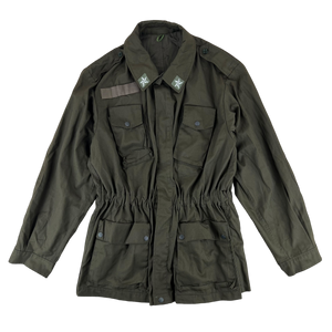 Italian Army Olive Drab Roma 75 Safari Jacket - Large