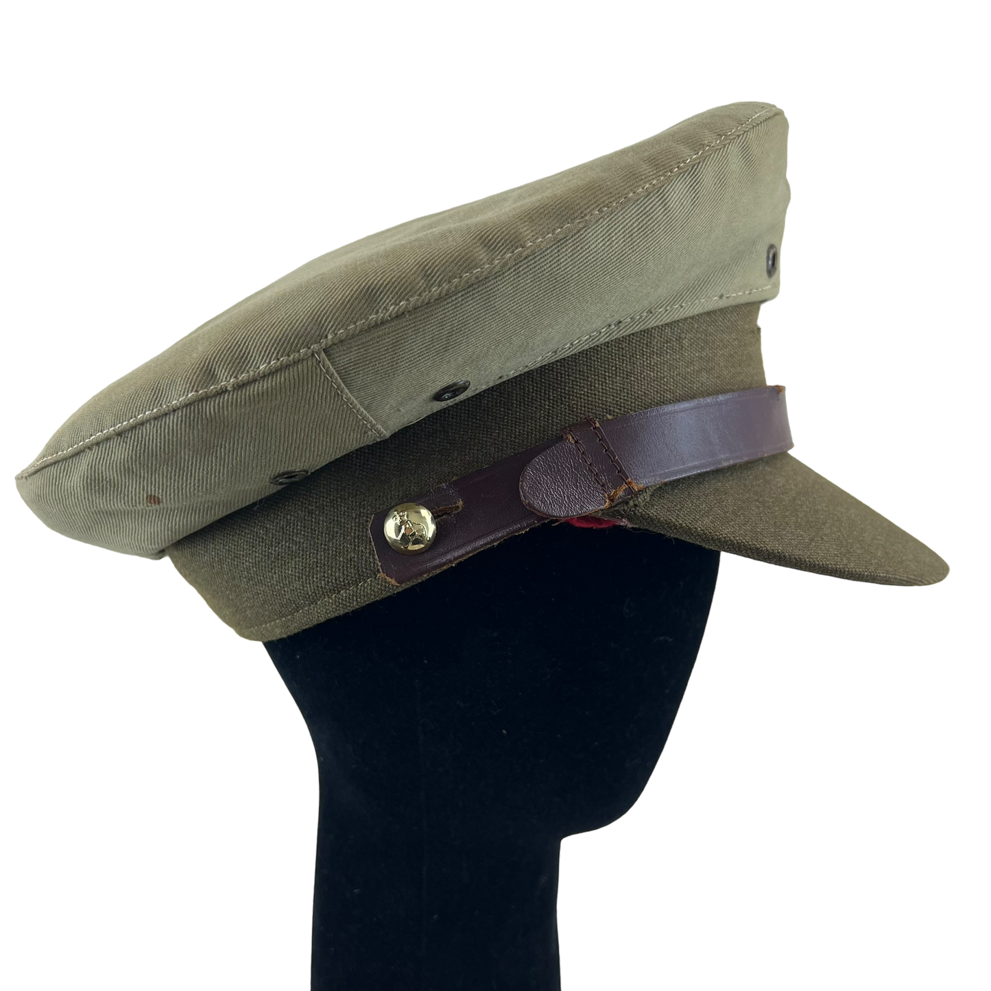 Australian Army Vintage Commonwealth Officer's Dress Cap & Dust Cover - 56