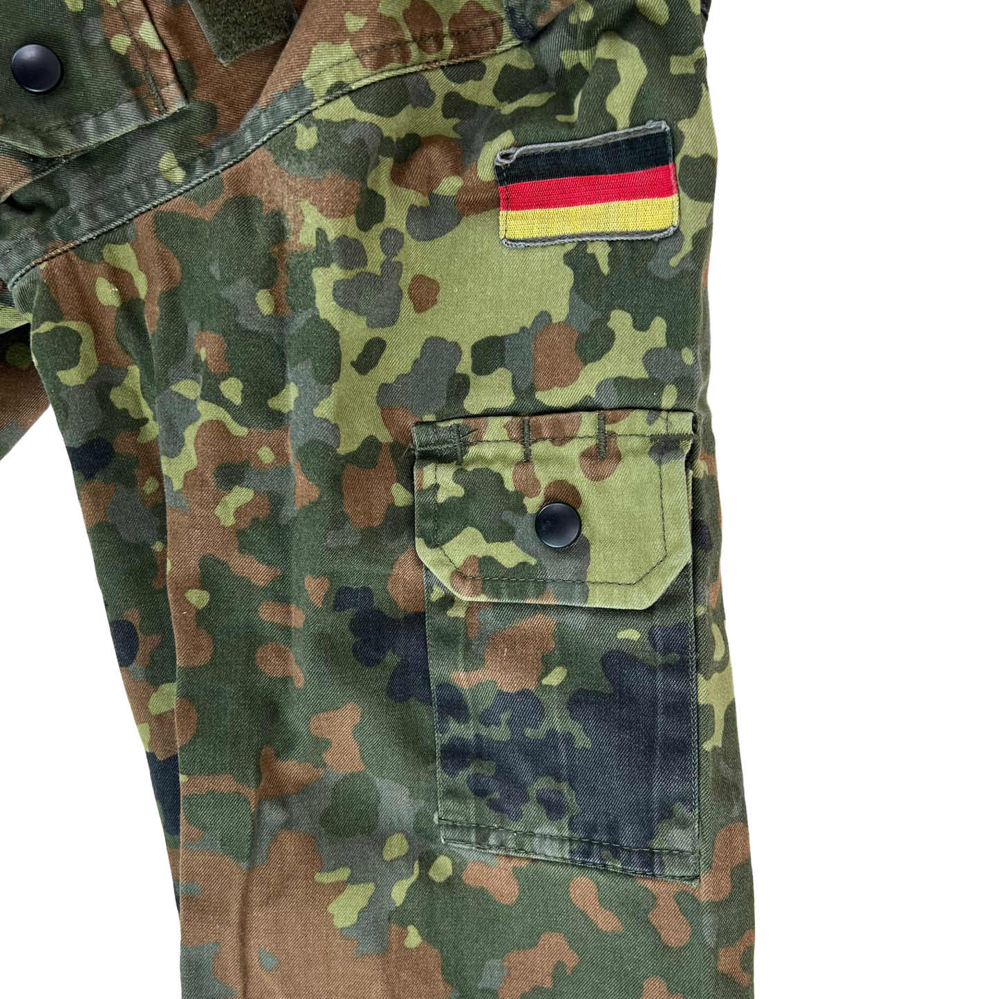 German Army Flecktarn Camouflage Long Sleeve Field Shirt - Medium GrNr 1