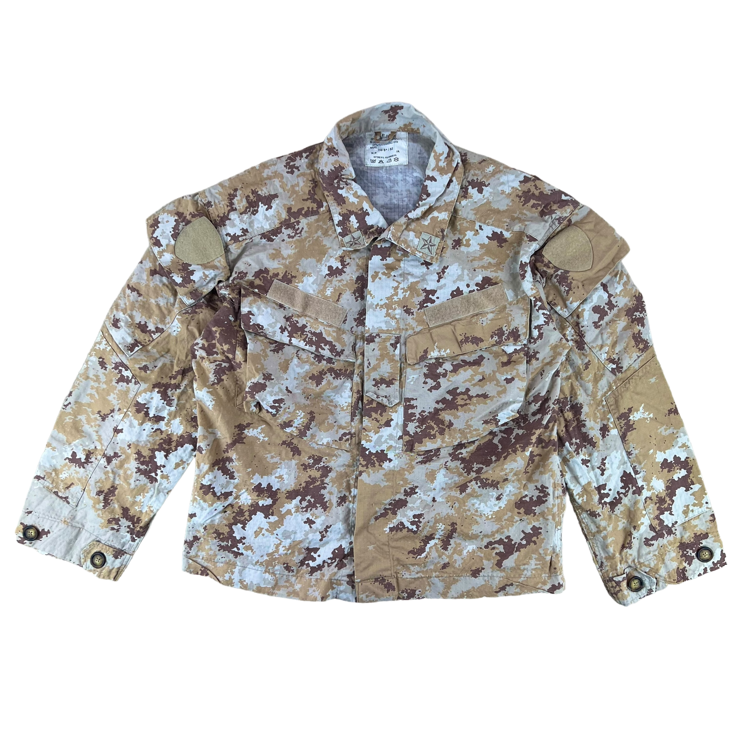 Italian Army M04 Mimetico Vegetato Desert Camouflage Combat Jacket - Large