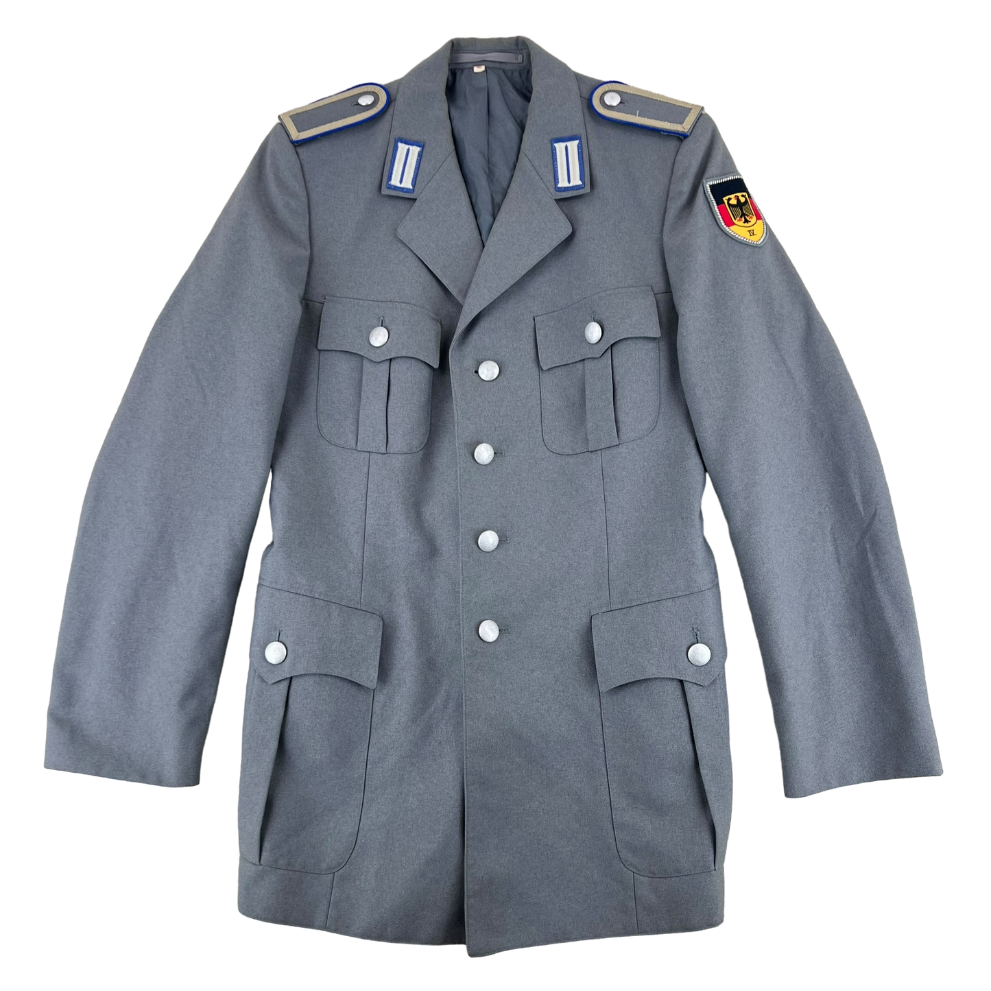 German Army Grey Dress Jacket Logistics Corps Uniform - Medium 186/96