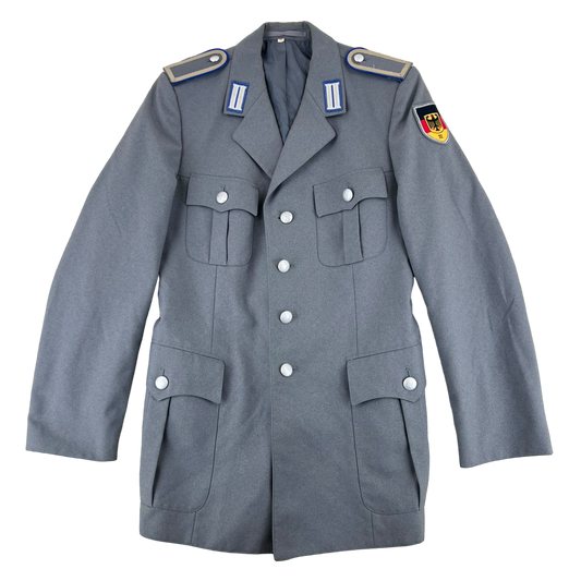 German Army Grey Dress Jacket Logistics Corps Uniform - Medium 186/96