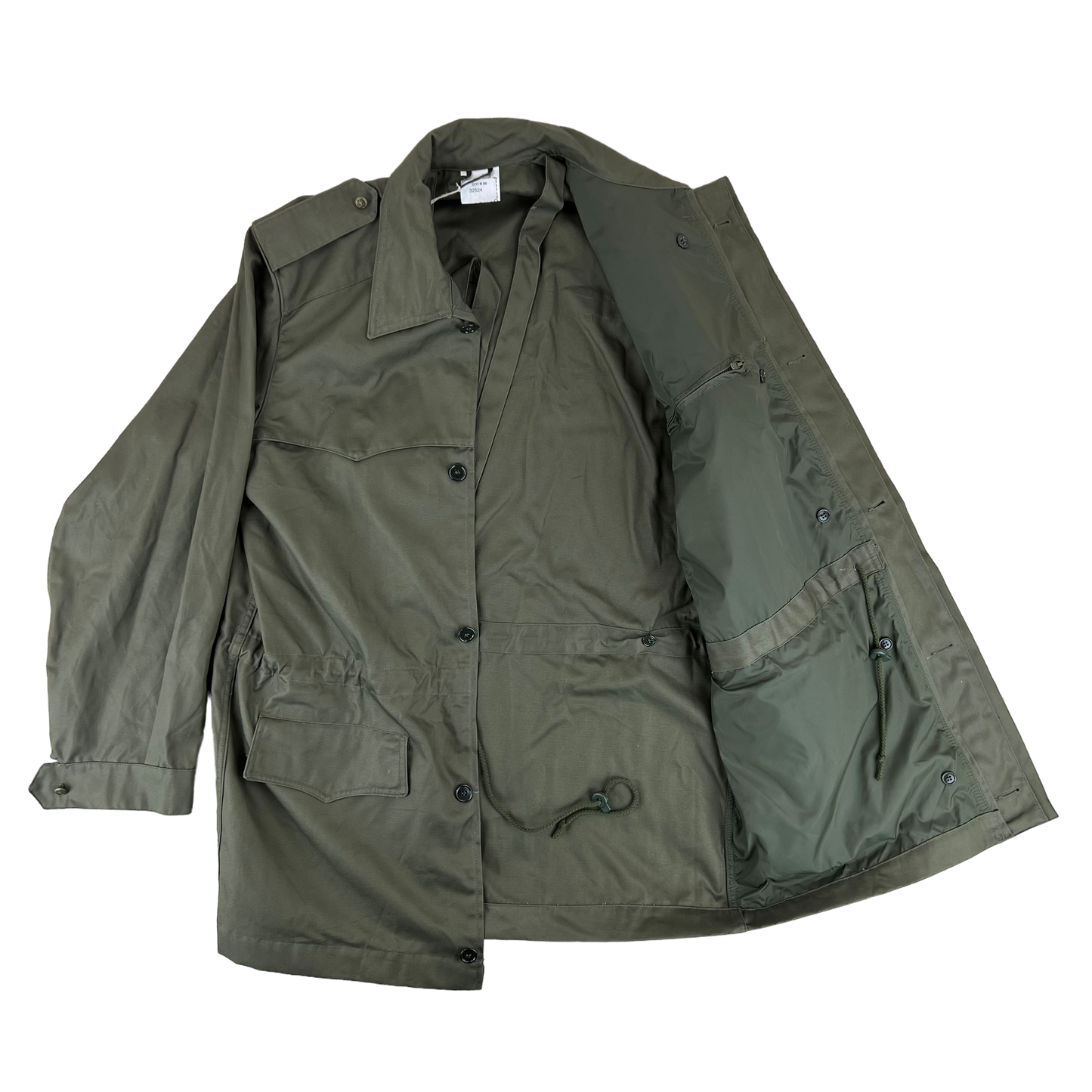 Italian Army Roma 75 Olive Green Drab Parka - Large