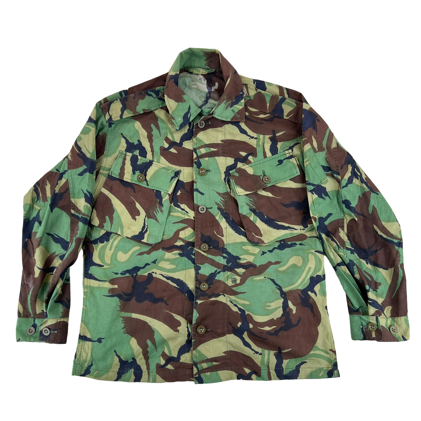 British Army 80's DPM Camo No.9 Dress Tropical Combat Jacket - Medium