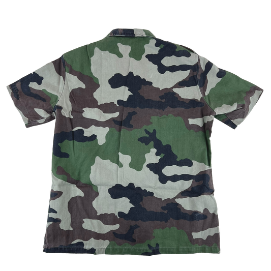 French Army CCE Camo Short Sleeve Field Shirt - Large