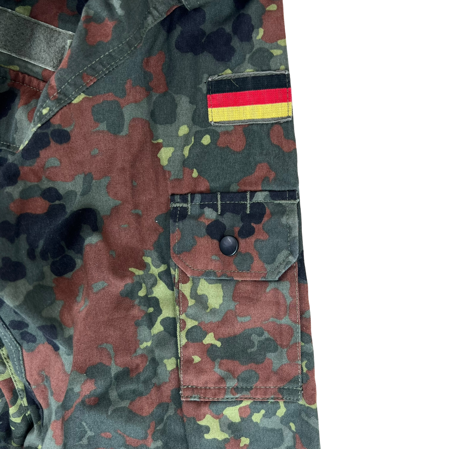 German Army Flecktarn Camouflage Long Sleeve Field Shirt - Large GrNr 3