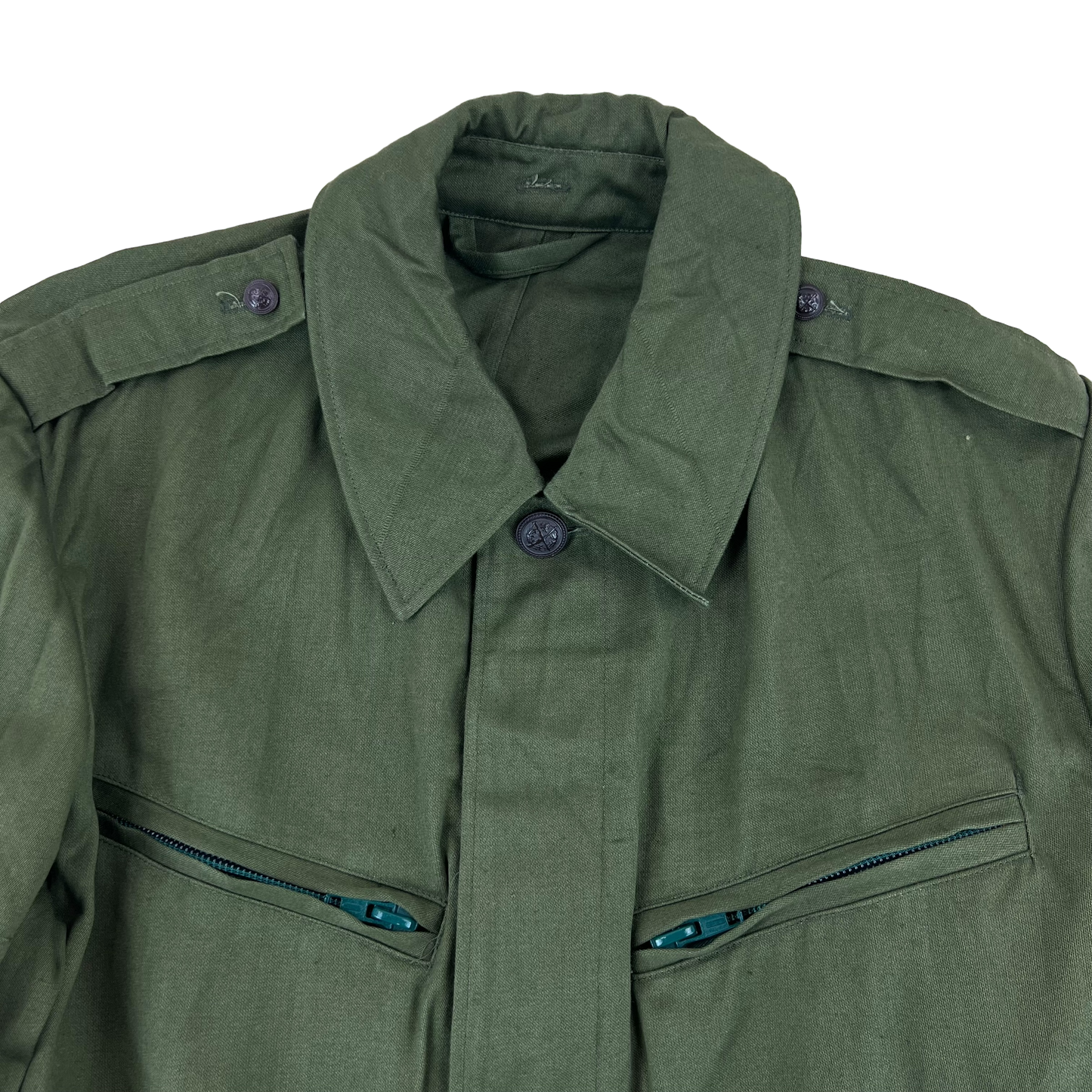 Hungarian People's Army Olive Green Tanker Parka - Large