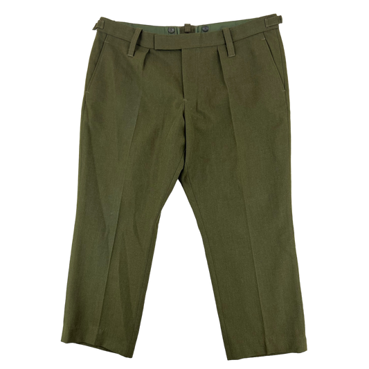 British Army Old Pattern No. 2 Khaki Green Dress Trousers - W41 L27.5