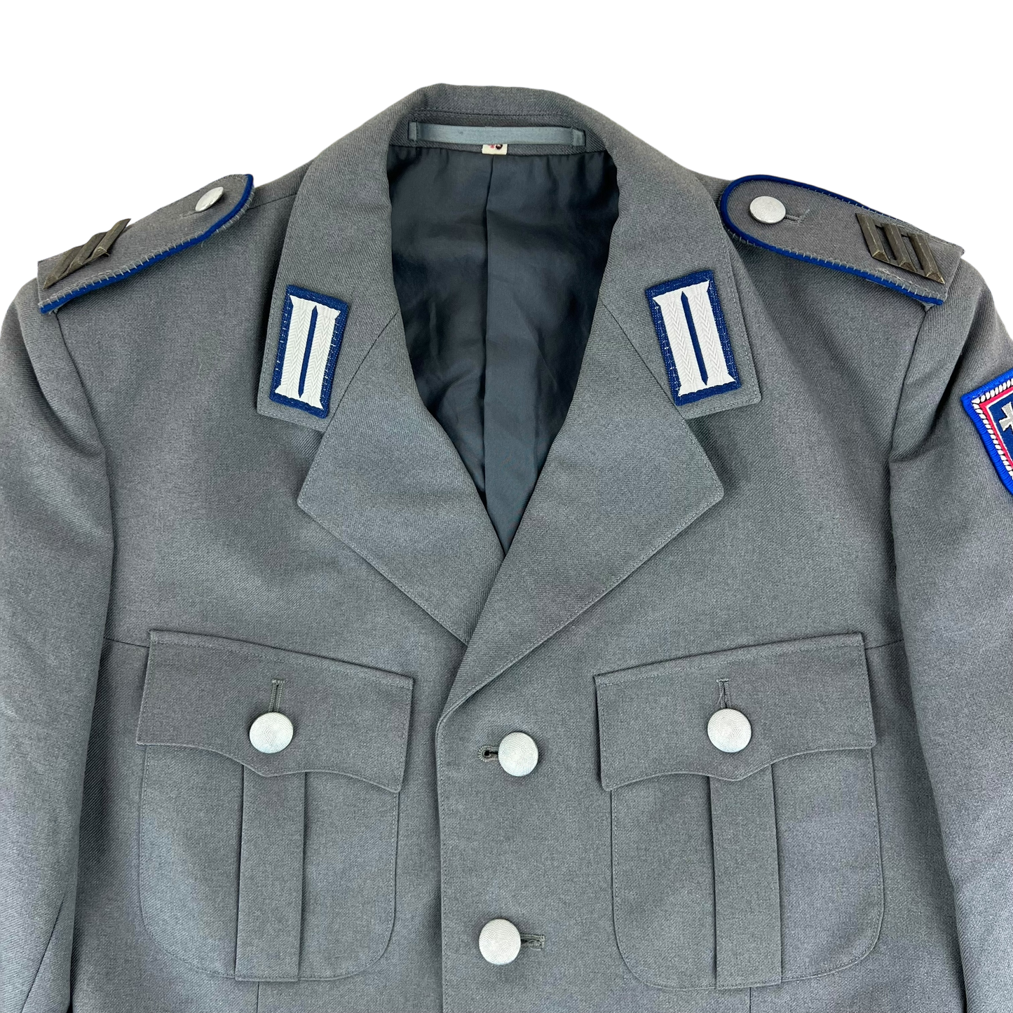 German Army Grey Dress Jacket Medical Corps Uniform - Medium 190/96