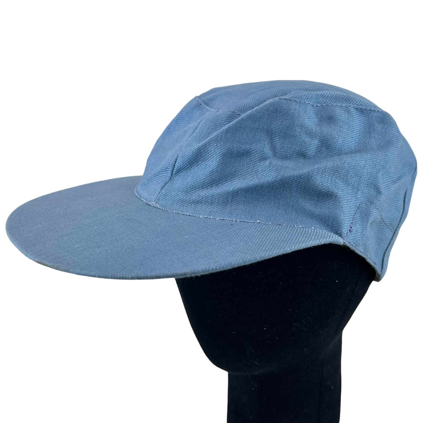 Swedish Army Civil Defence 1960's Sky Blue Summer Cap