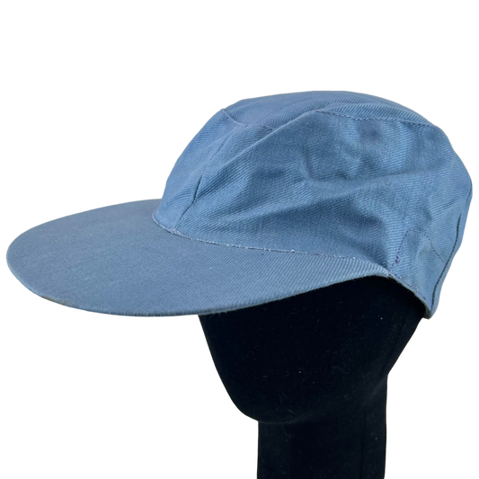 Swedish Army Civil Defence 1960's Sky Blue Summer Cap