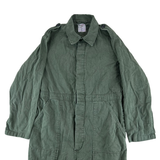 Dutch Army Coveralls Olive Green Cotton - Large