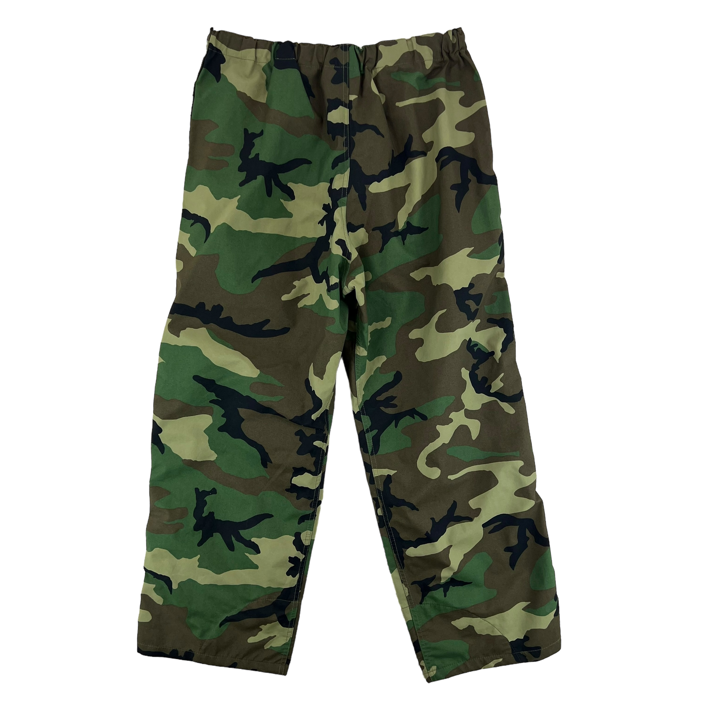 Italian Army Roma 90 Woodland Camouflage Waterproof MVP Over Trousers - W44 L28