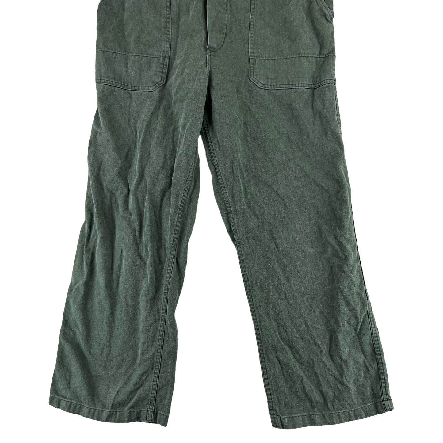 Dutch Army Coveralls Olive Green Cotton - Large