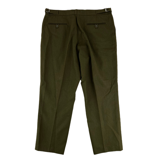 British Army Old Pattern No. 2 Khaki Green Dress Trousers - W39 L30 180/108