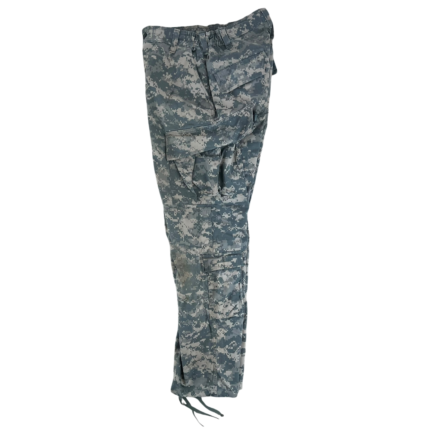 US Army UCP Pixel Camo ACU BDU Ripstop Combat Trousers - W31 L31.5