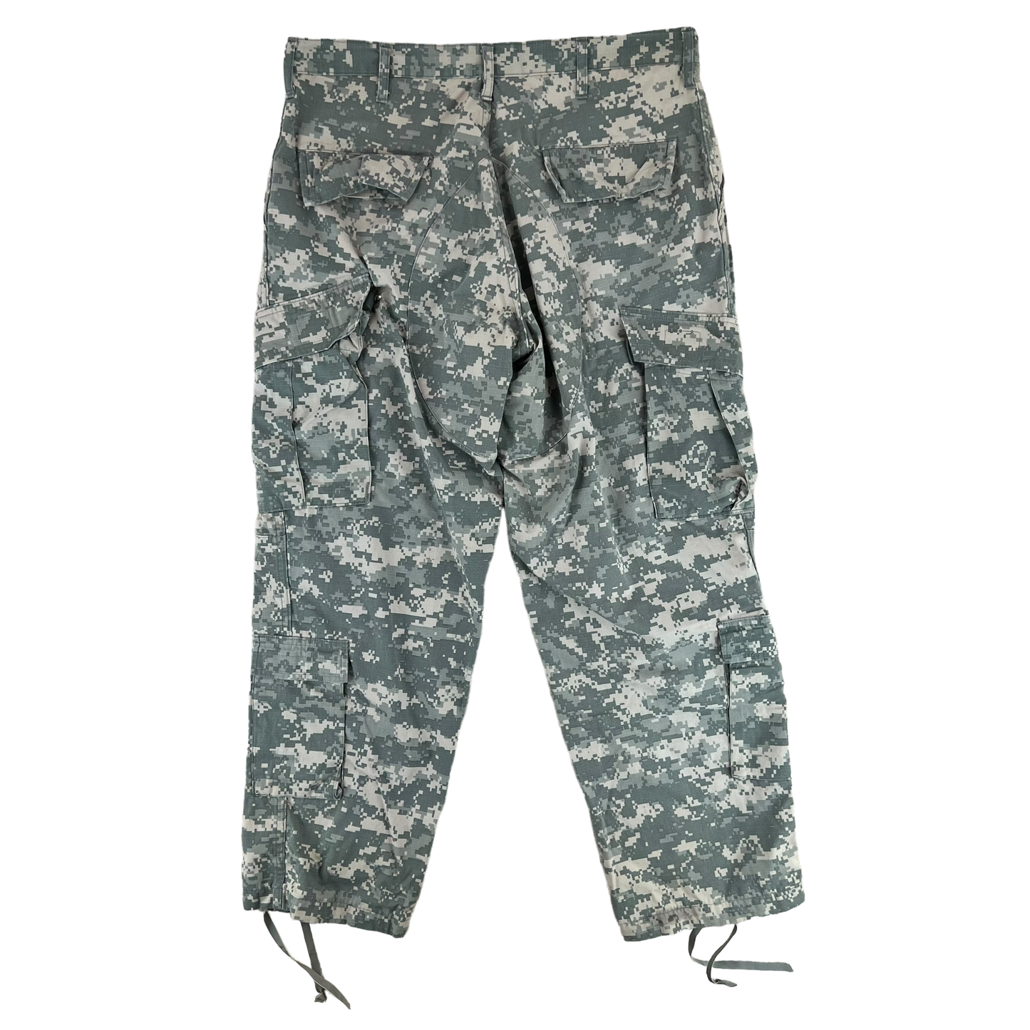 US Army UCP Pixel Camo ACU BDU Ripstop Combat Trousers - W35 L29