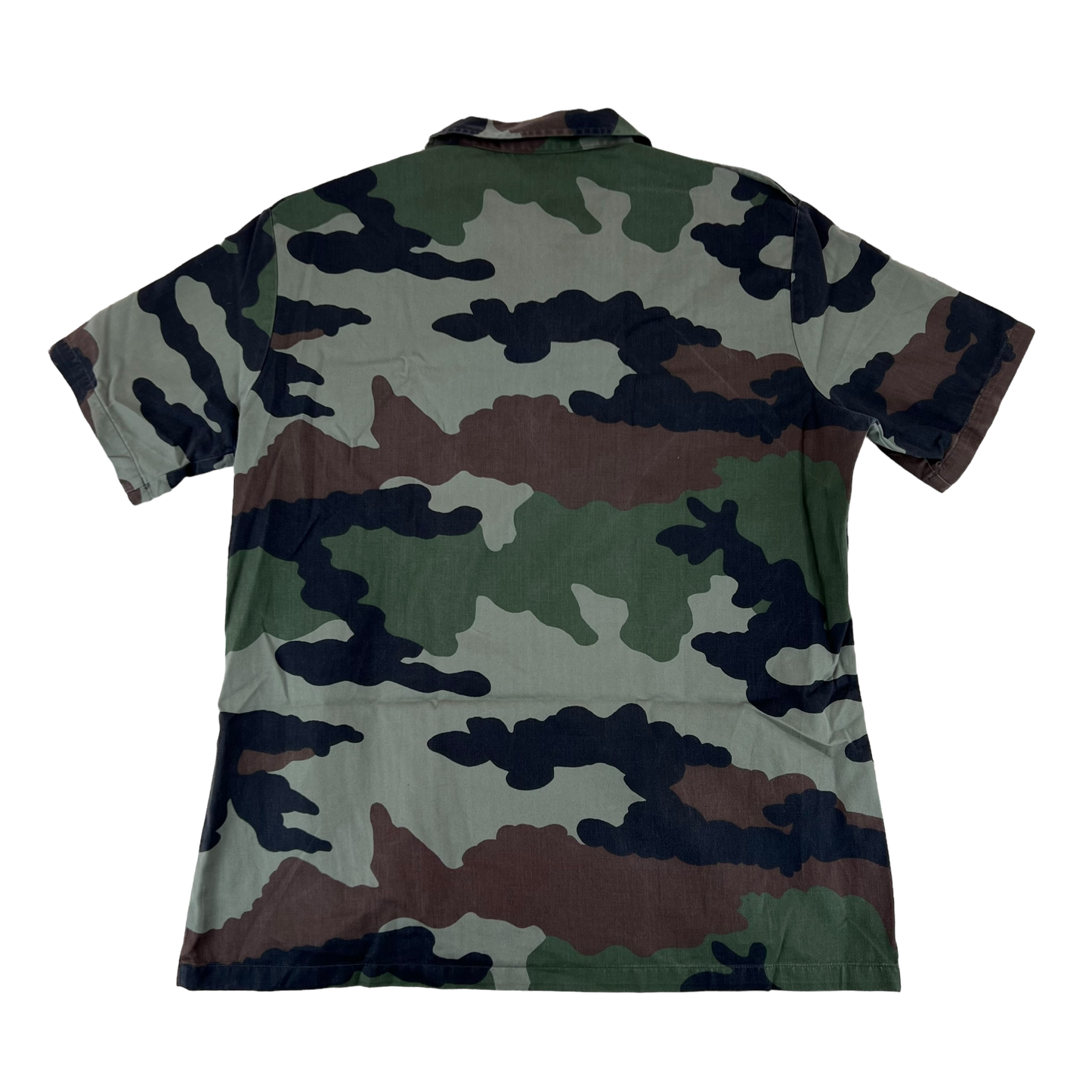 French Army CCE Camo Short Sleeve Field Shirt - Large