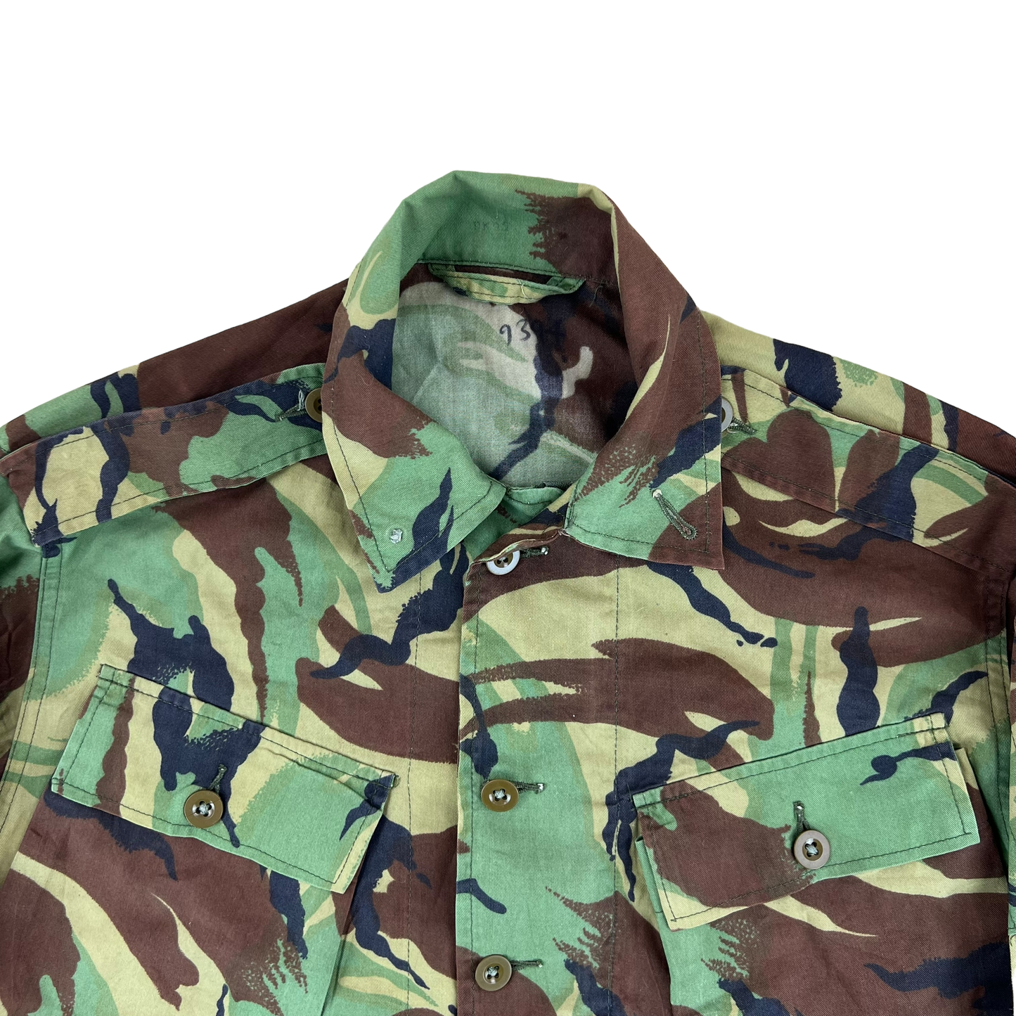 British Army 80's DPM Camo No.9 Dress Tropical Combat Jacket - Medium