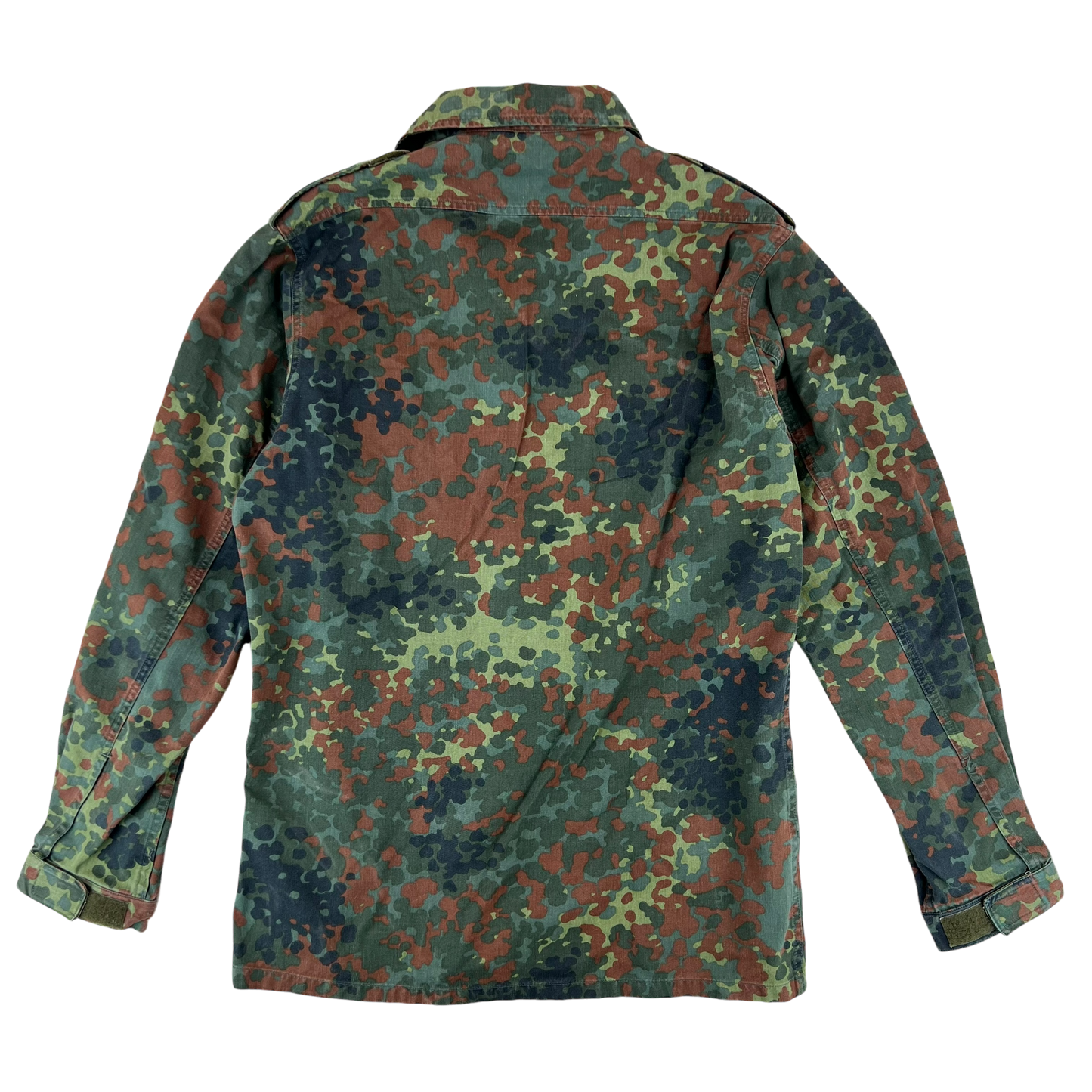 German Army Flecktarn Camouflage Long Sleeve Field Shirt - Medium GrNr 12