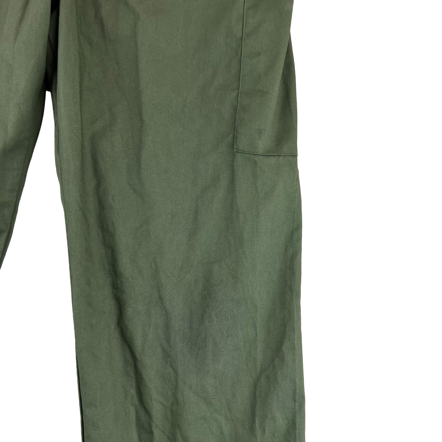 British Army Poly-Cotton Work Coveralls Olive Green - Large 190/108