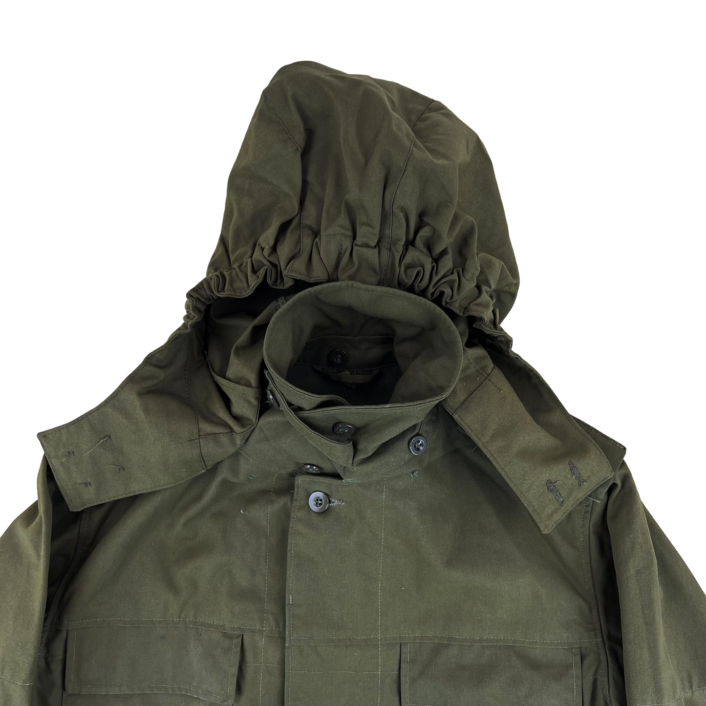 Czechoslovak Army M85 Field Parka Olive Green w/ Hood - Large