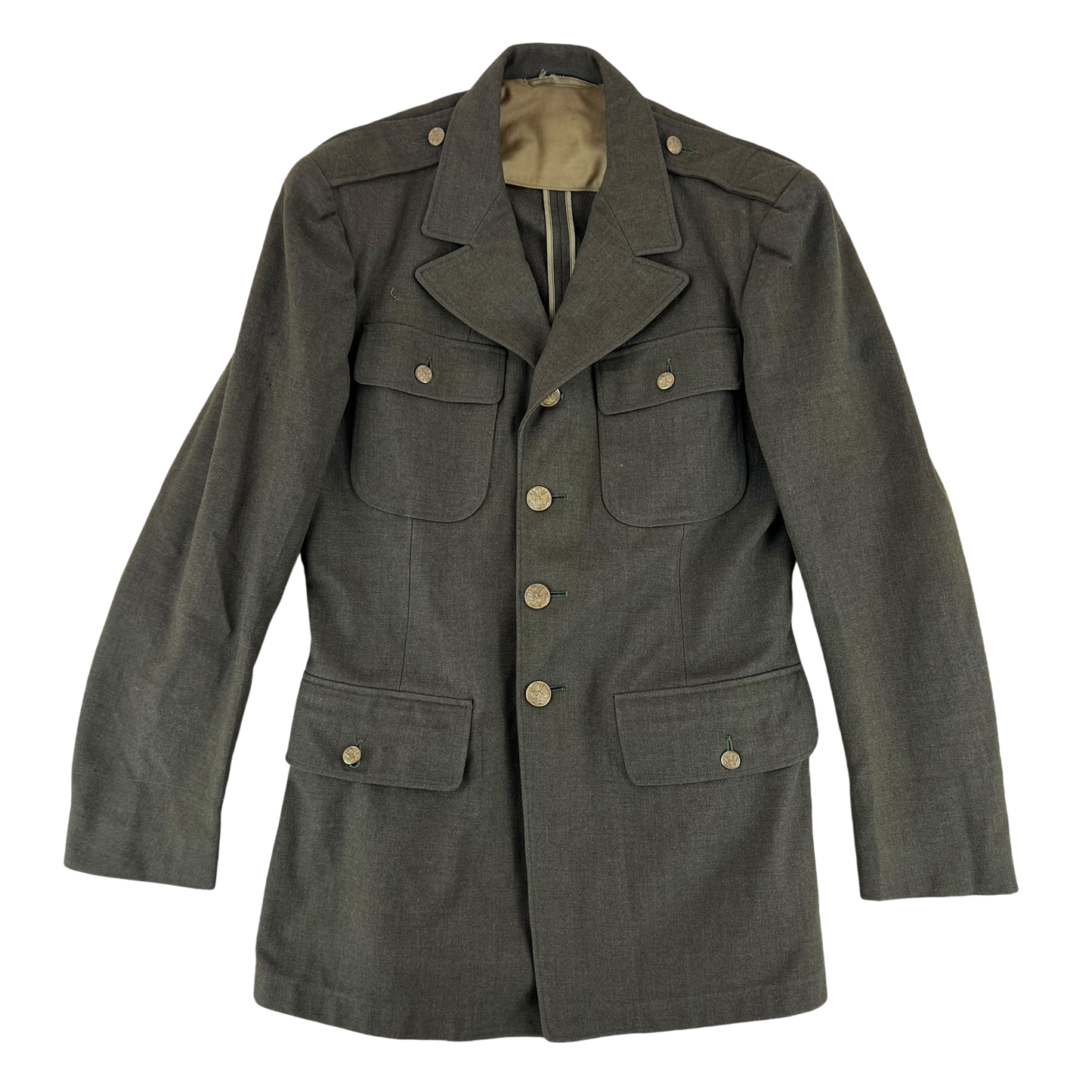 US Army WW2 Officer's Service Dress Jacket 1942 - Medium 39L