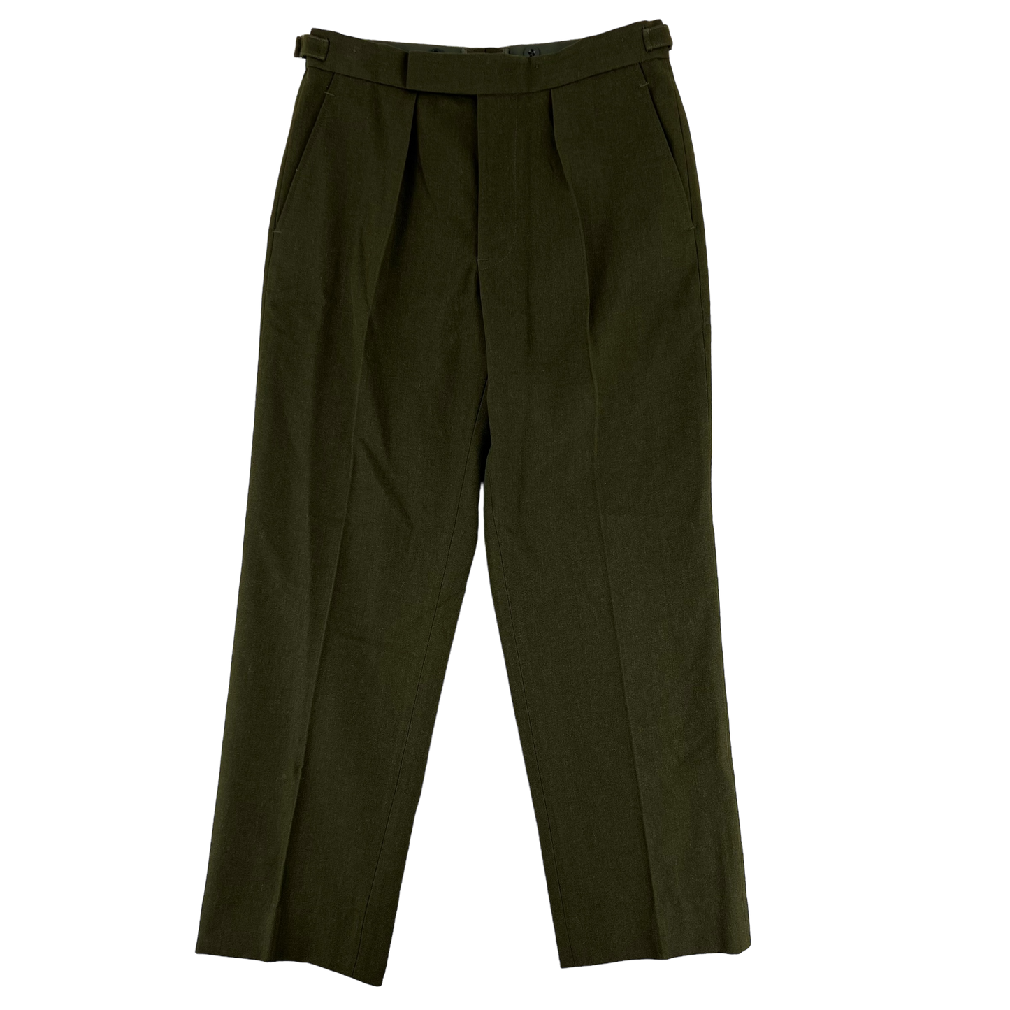 British Army Old Pattern No. 2 Khaki Green Dress Trousers - W32 L29