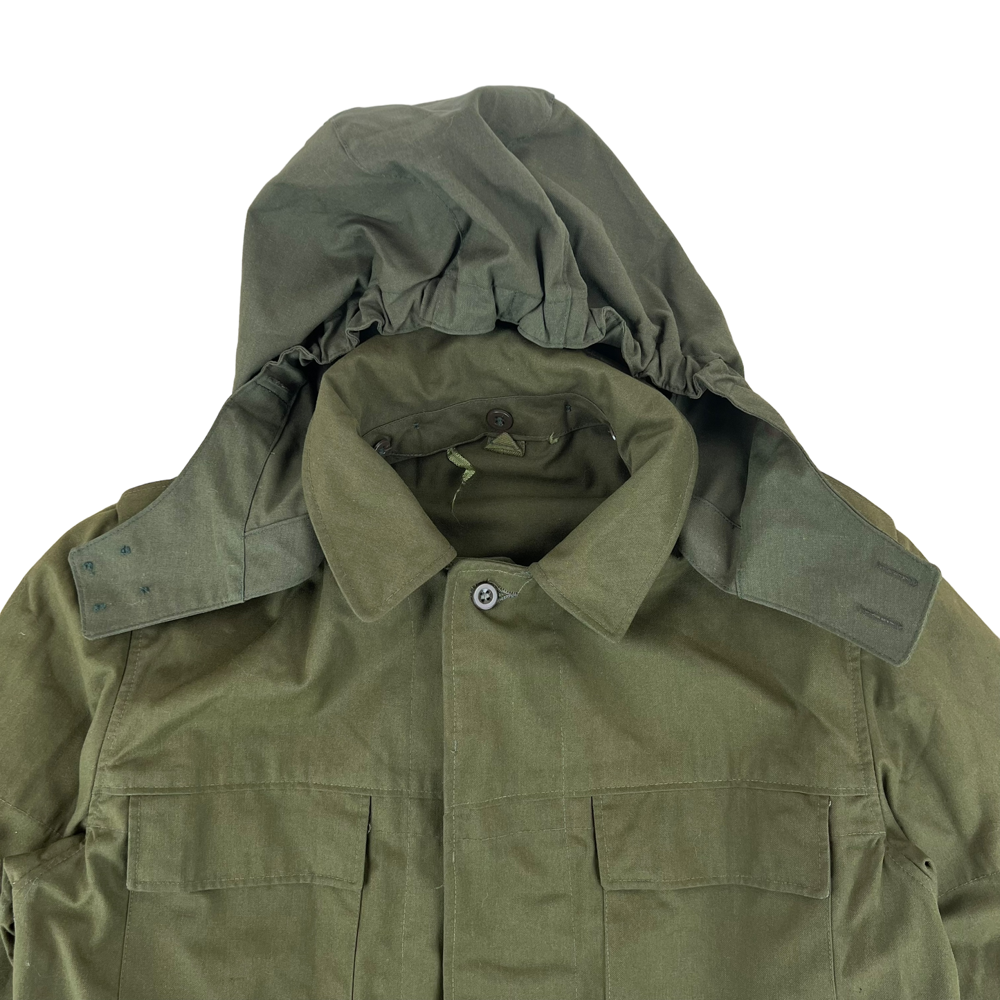 Czechoslovak Army M85 Field Parka Olive Green w/ Hood - X Large