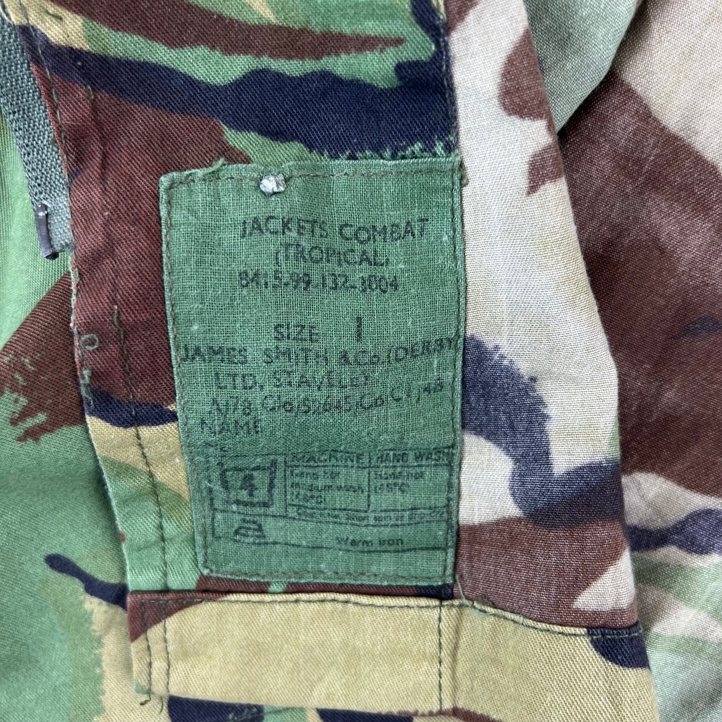 British Army 80's DPM Camo No.9 Dress Tropical Combat Jacket - Medium