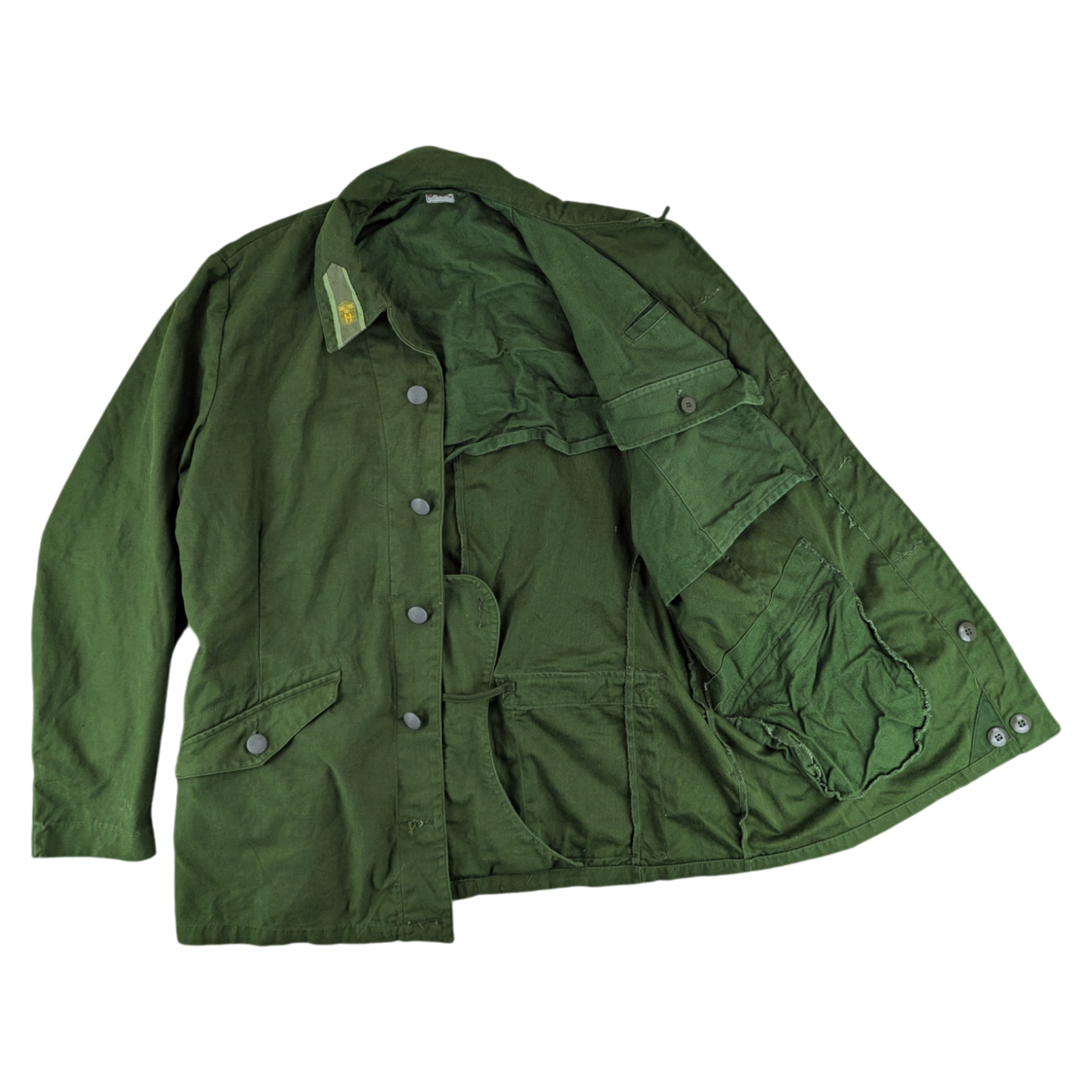 Swedish Army M59 Forest Green Field Jacket - Home Guard - Large