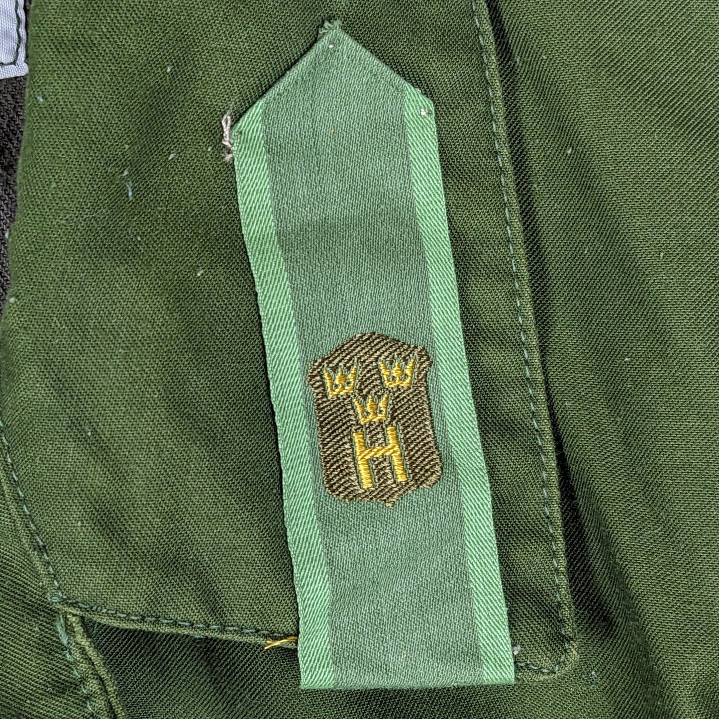 Swedish Army M59 Forest Green Field Jacket - Home Guard & Postverket