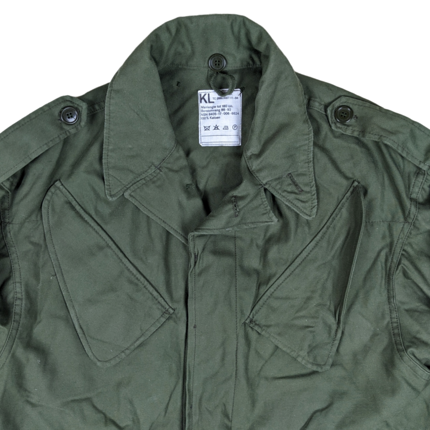 Dutch Army M78 Olive Green Field Jacket