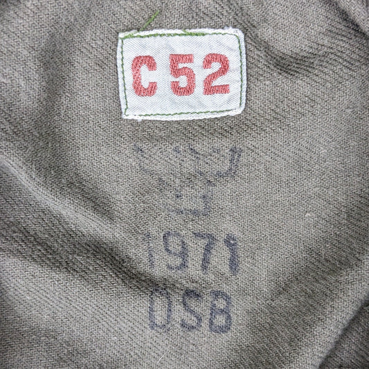 Swedish Army M59 Forest Green Field Jacket - Home Guard - Large