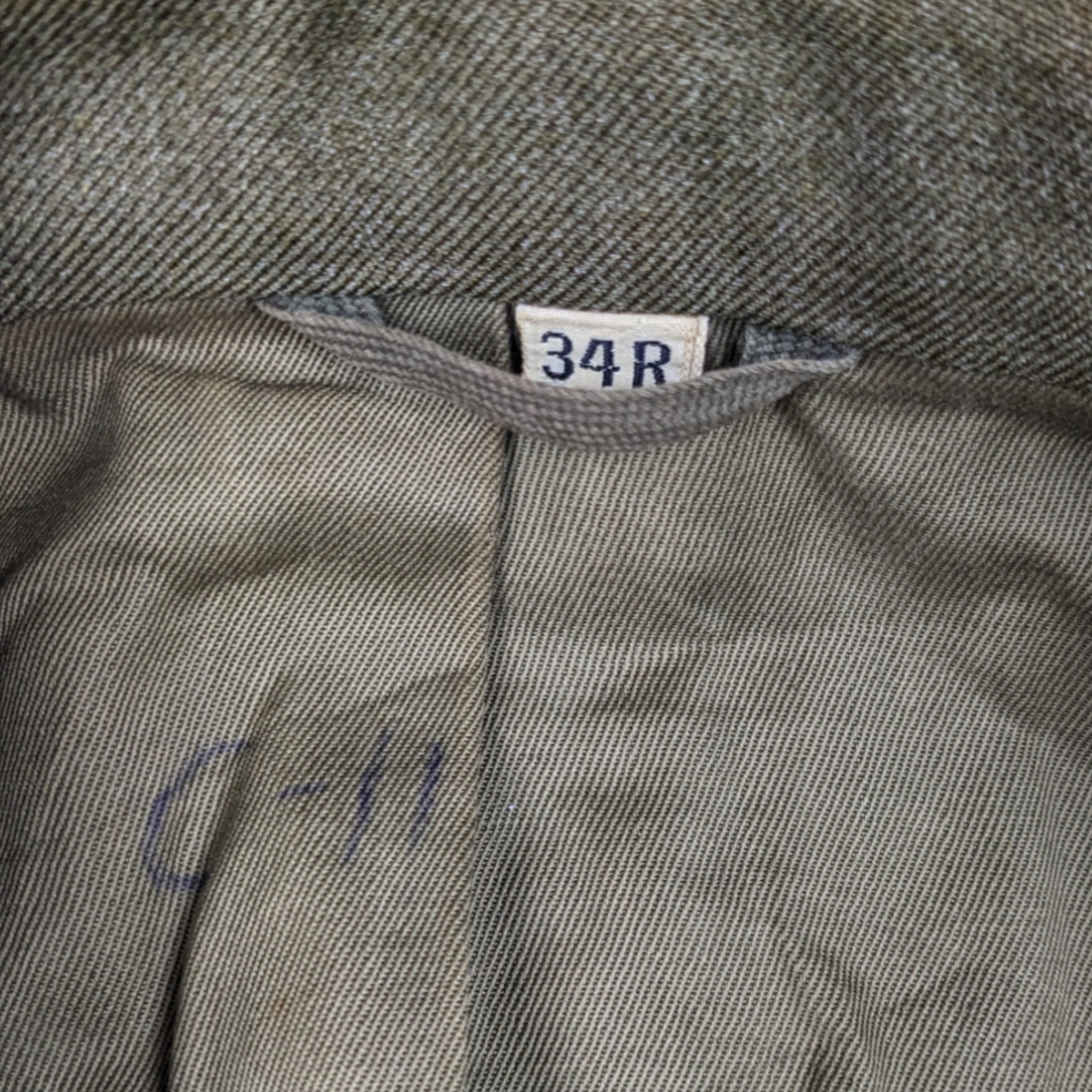 US Army WW2 Ike Jacket Battle Dress - 34R