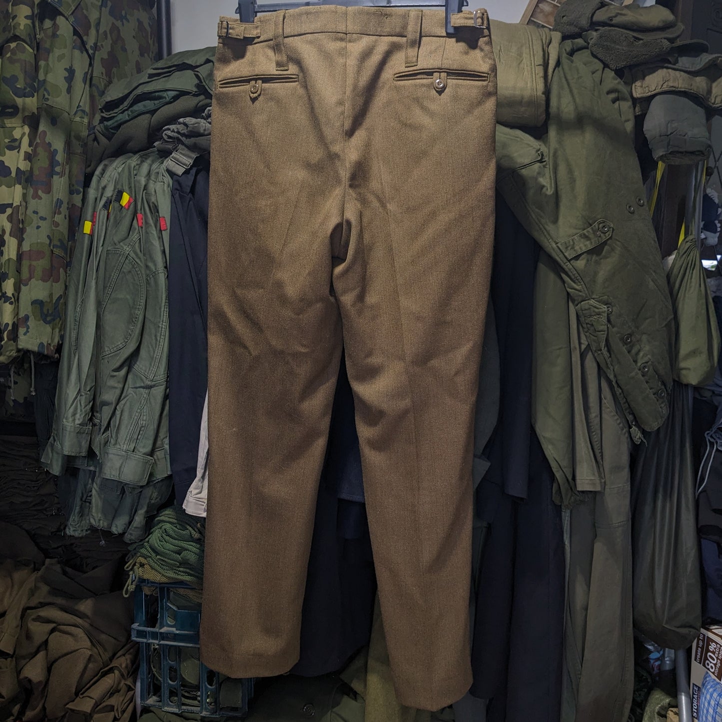 British Army No. 2 FAD Barracks Brown Parade Ceremonial Dress Trousers