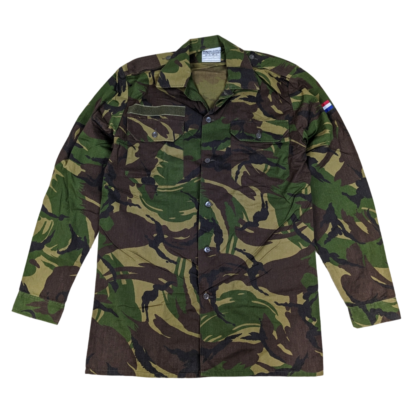 Dutch Army Woodland DPM Camouflage Long Sleeve Field Shirt