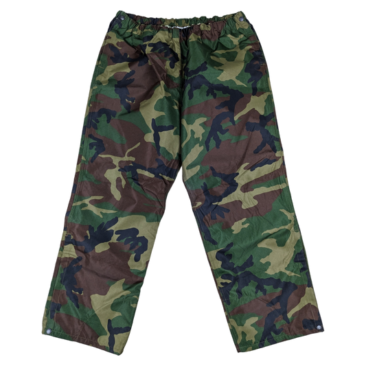 Italian Army Roma 90 Woodland Camouflage Waterproof Trousers