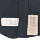 US Navy 80s Black Long Sleeve Service Shirt