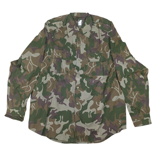 Romanian Army M1990 "Leaf" Camouflage Long Sleeve Shirt