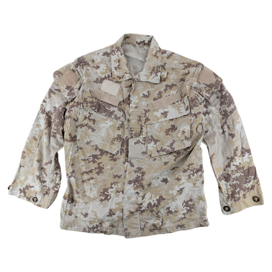 Italian Army M04 Mimetico Vegetato Desert Camouflage Combat Jacket - Large