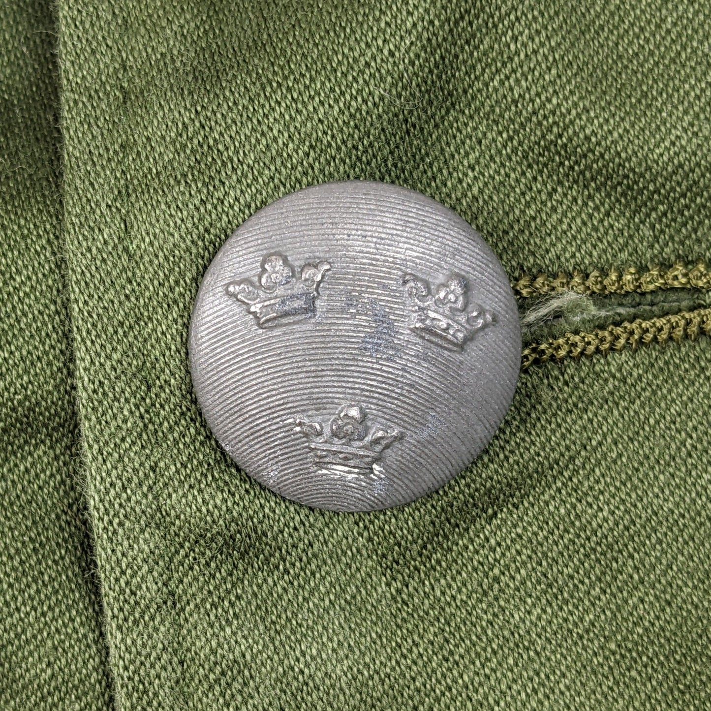 Swedish Army M59 Forest Green Field Jacket - Artillery Regiment