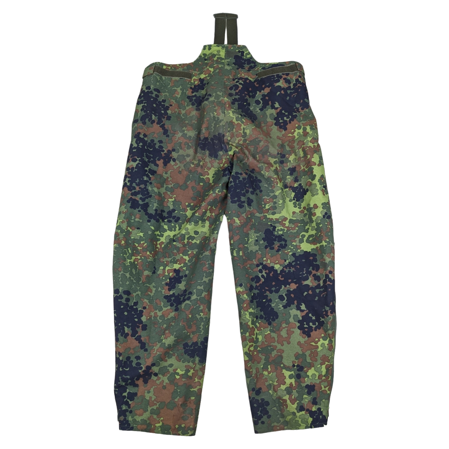 German Army Flecktarn Camo Waterproof Overalls / Overtrousers