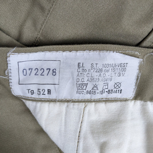 Italian Army Stone Chino Shorts