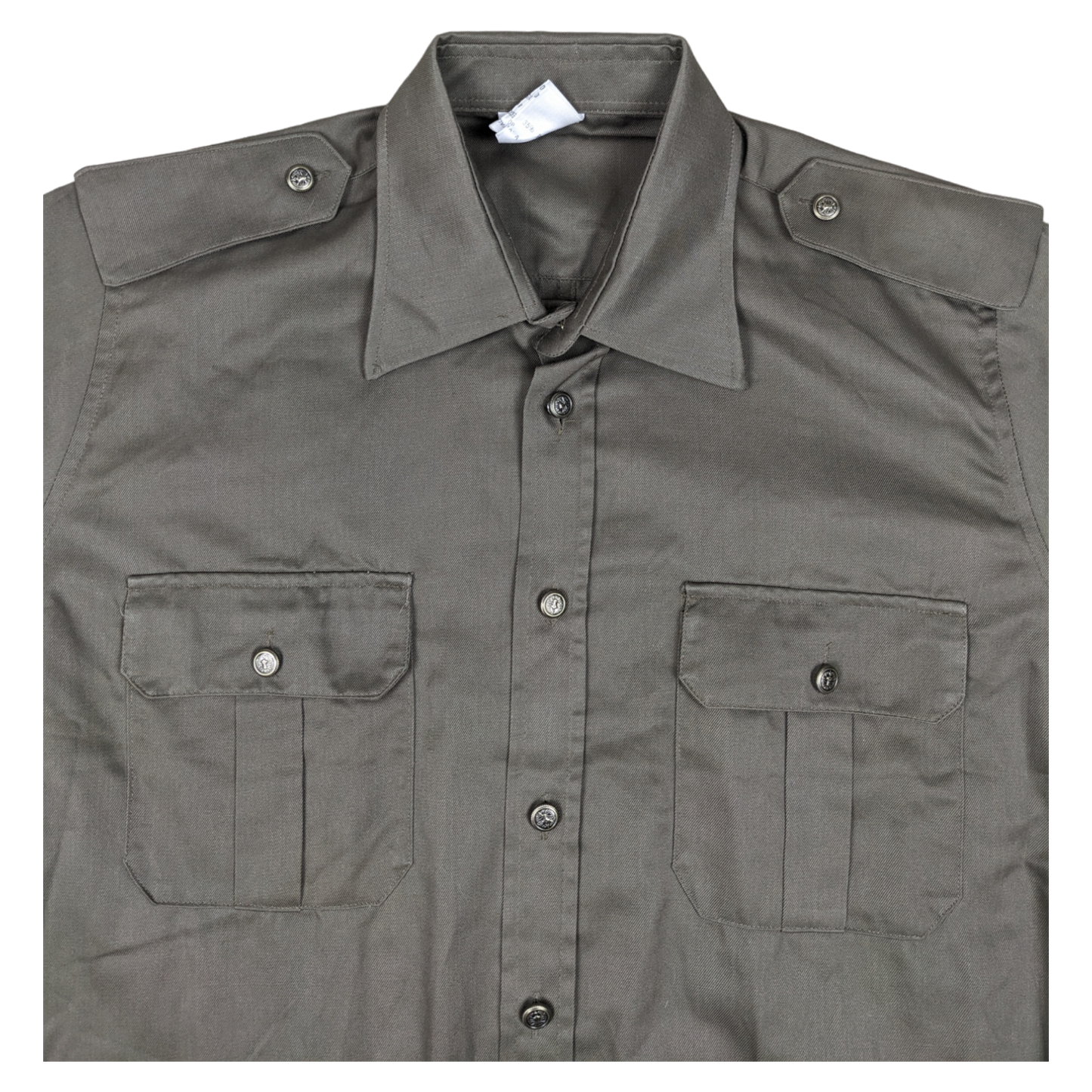 Italian Army Roma 75 Short Sleeve Safari Shirt w/ Belt